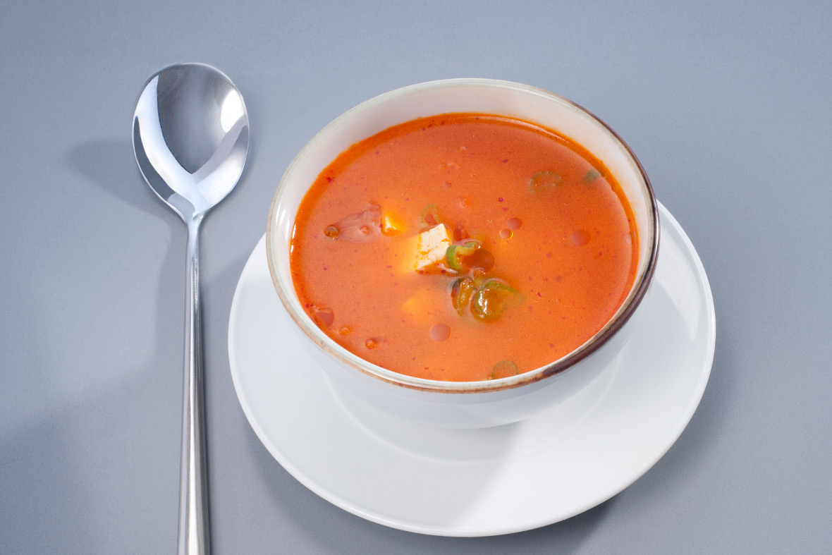 Kimchi-Suppe