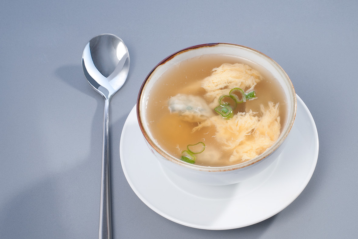 Suppe mit Mandu
