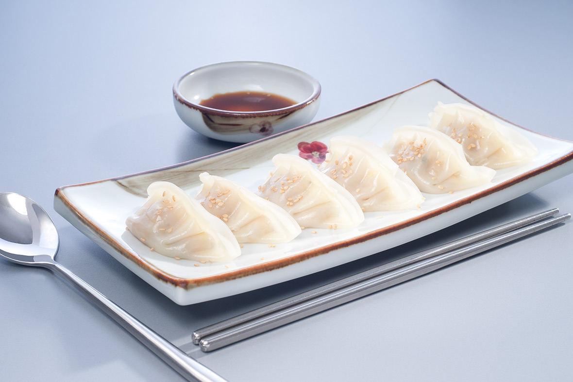 Mandu dampfgegart