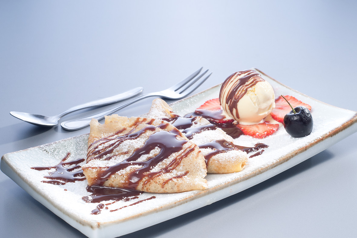 Milchschokolade Crépes