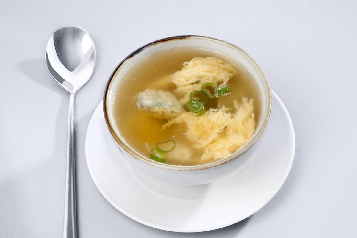 Suppe mit Mandu
