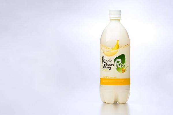 Makgeolli mit Bananengeschmack